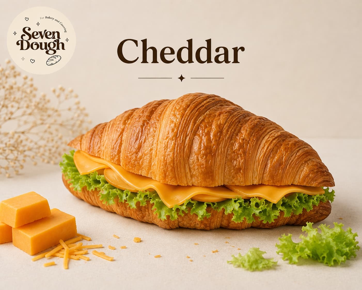 Cheddar Croissant, Single