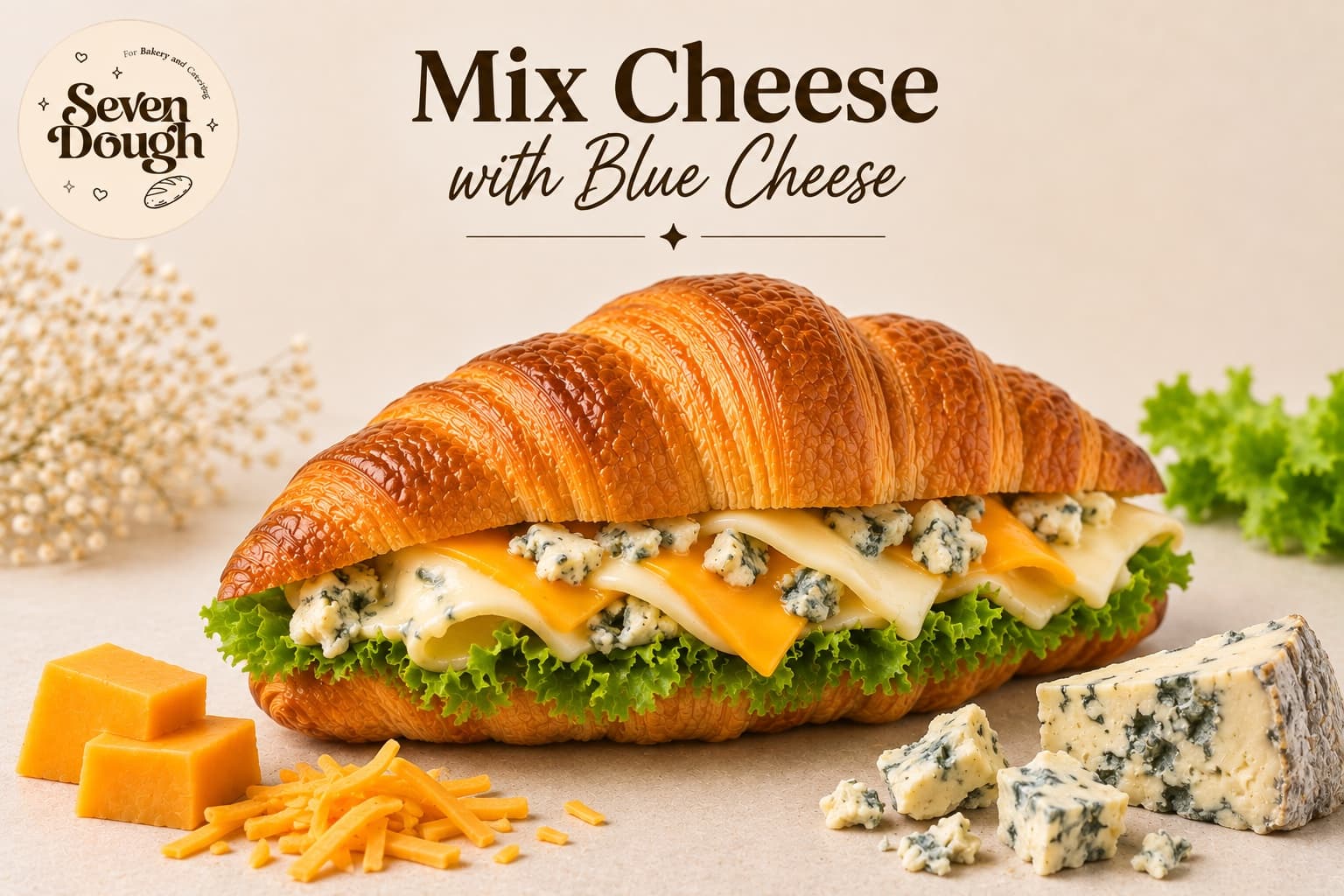 Mixed cheese With Blue Cheese, Single