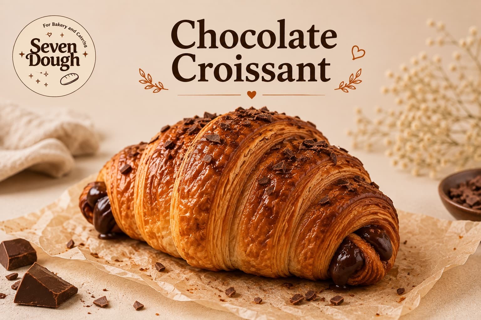 Chocolate Croissant, Single