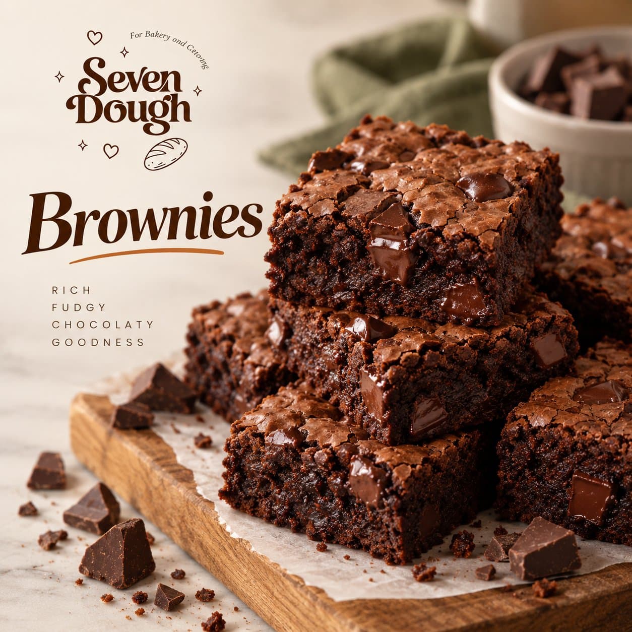 Signature Fudgy Brownies