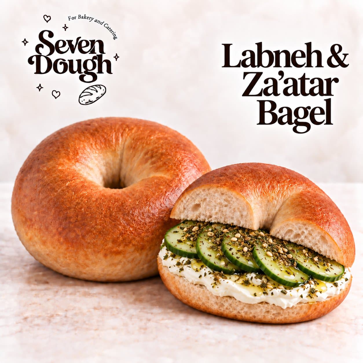Labneh & Za’atar Bagel